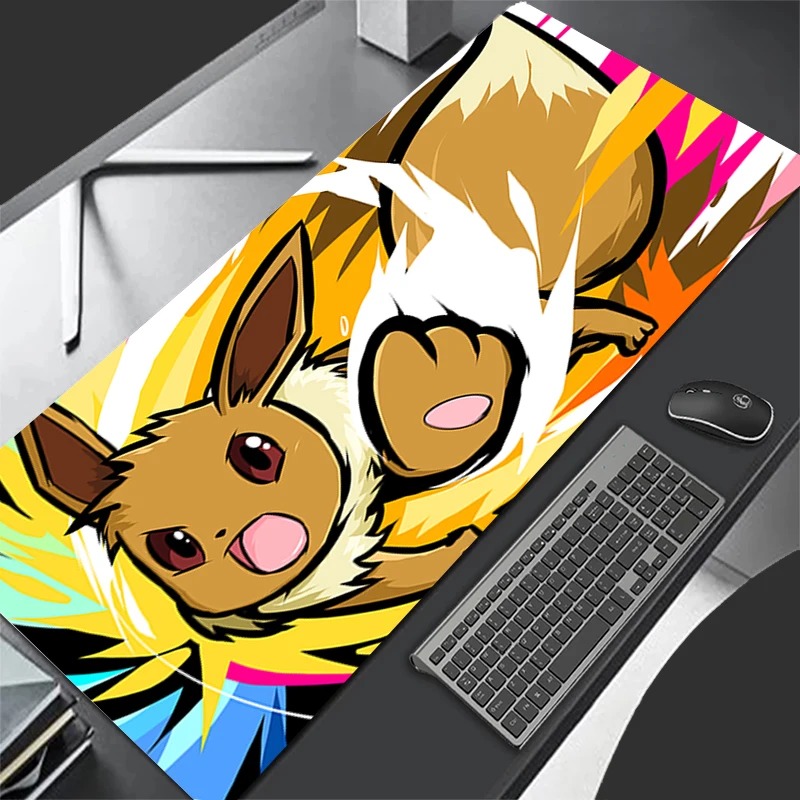 Pc Gaming Jumbo - لوحة ماوس للألعاب من P-Pokemon Eevee
