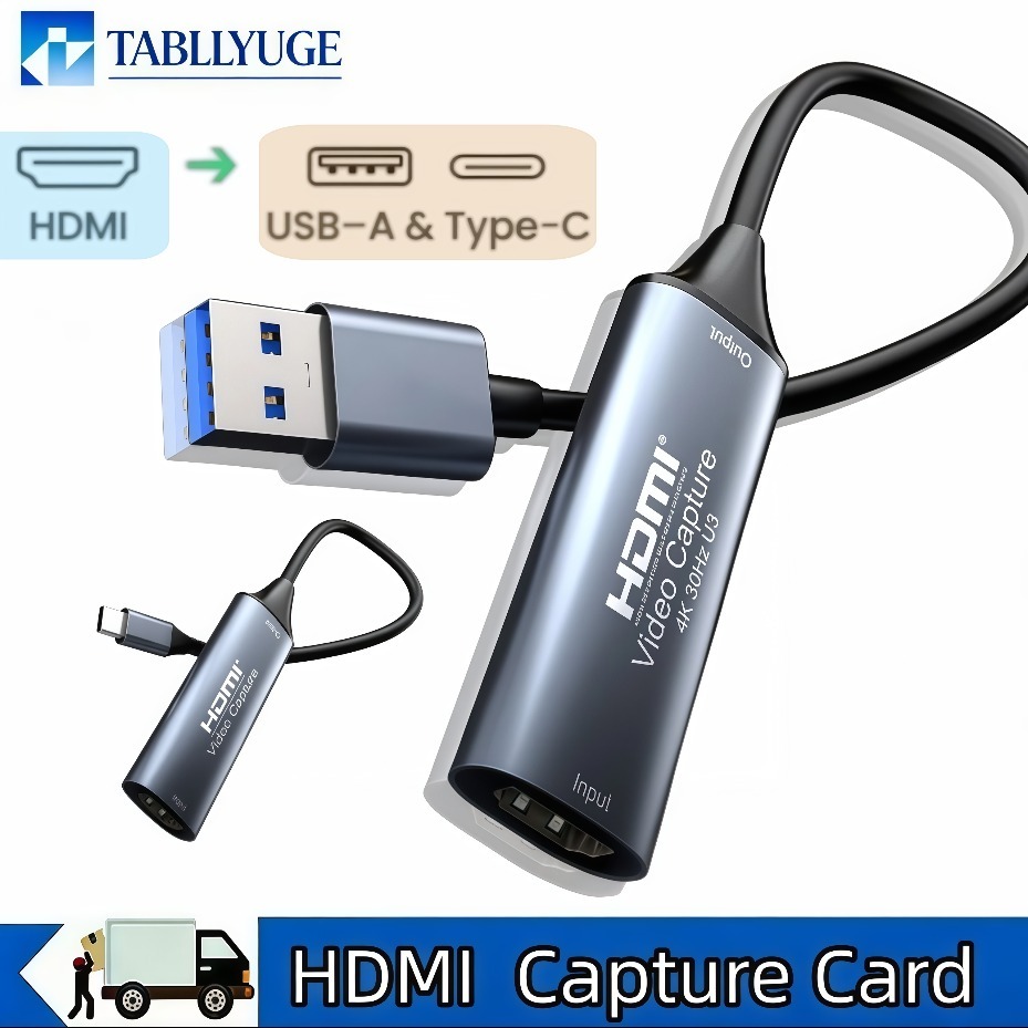 Pc Gaming Games - بطاقة التقاط فيديو USB-C 2.0/3.0 HDMI