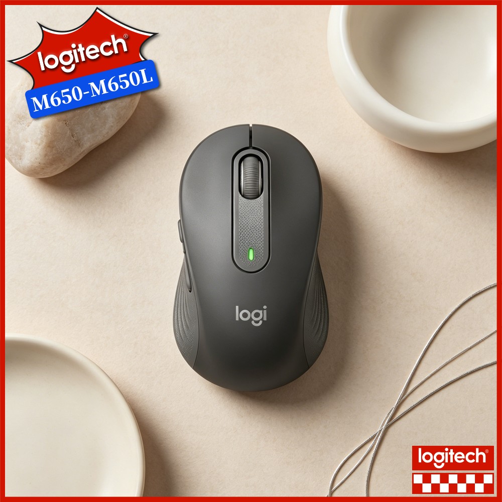 Pc Gaming Logitech - ماوس لوجيتك M650 لاسلكي مريح مع