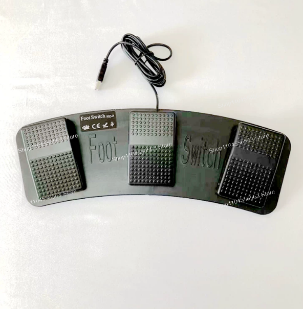 Usb Foot Pedal Gaming - مفتاح قدم USB بثلاثة أزرار قابل
