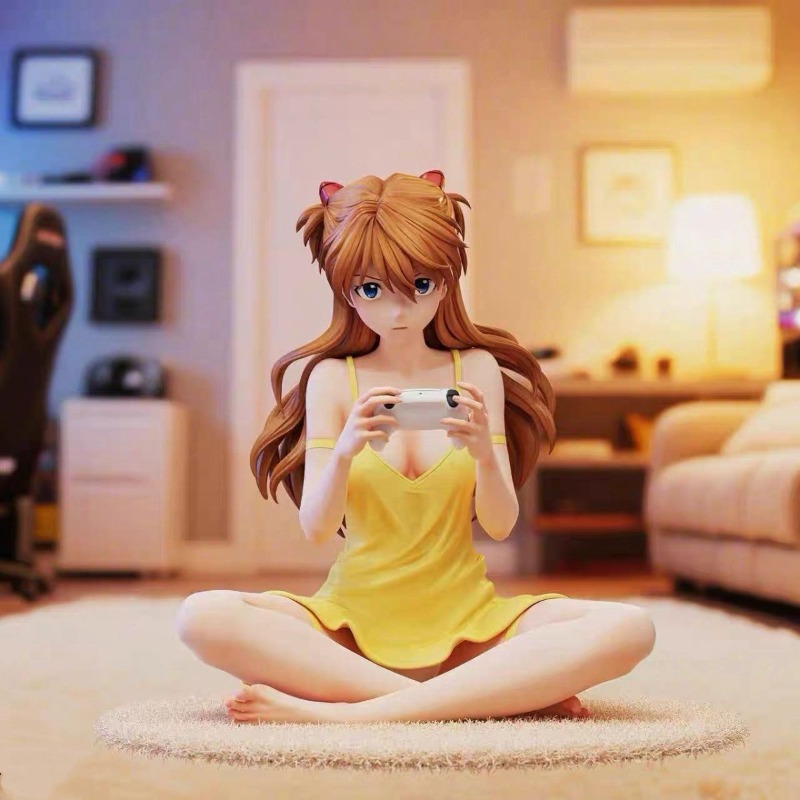 Pc Gaming Evangelion - تمثال أسوكا لانجلي - شخصية إيفانجيليون
