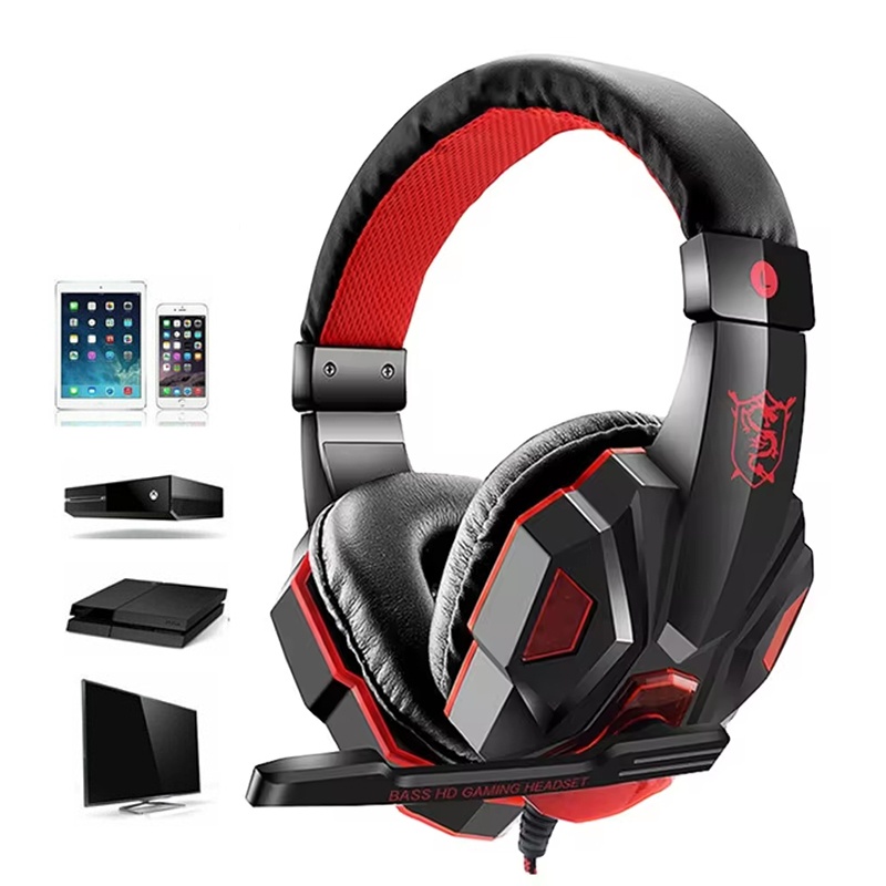 Pc Gaming Earbuds - سماعات ألعاب سلكية 3.5 مم مع
