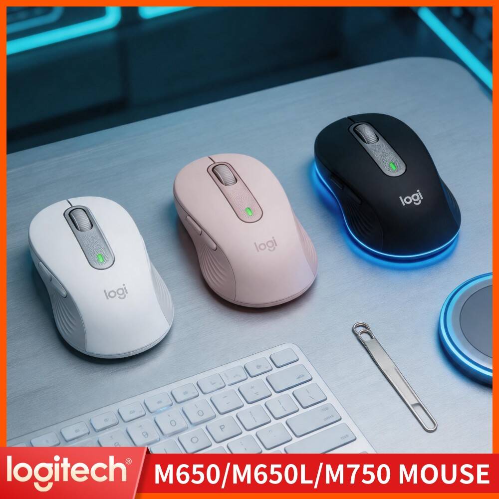 Pc Gaming Logitech - ماوس لوجيتك M650/M650L اللاسلكي المريح -
