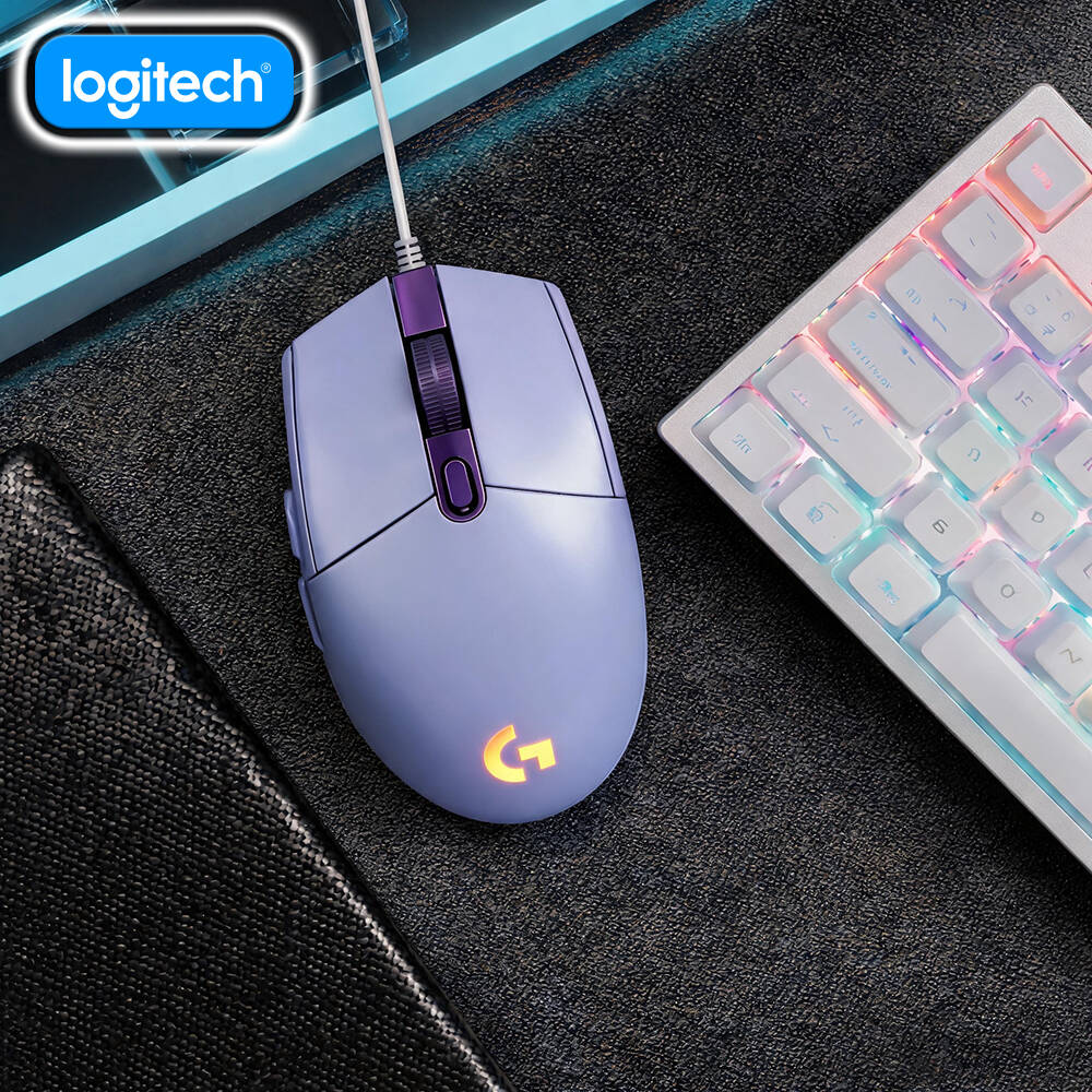 فأرة ألعاب لوجيتك G203 LIGHTSY - مراجعة Pc Gaming Logitech وسعره