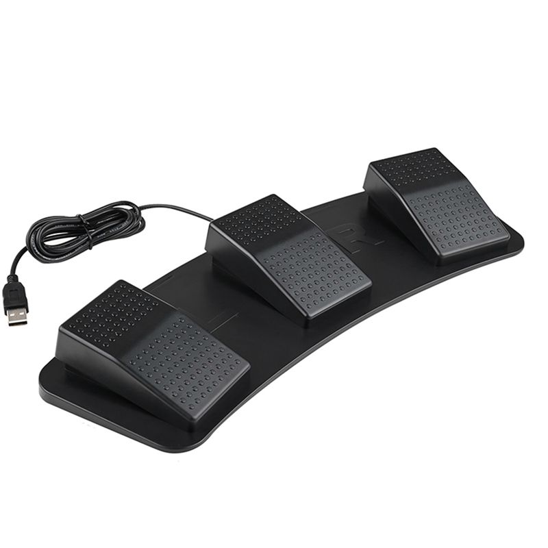 A13E-USB وحدة تحكم ثلاثية الأز - مراجعة Usb Foot Pedal Gaming وسعره