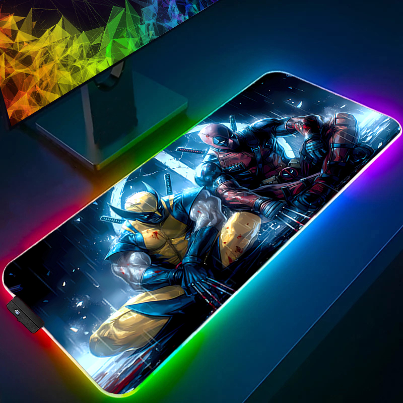 لوحة ماوس LED للألعاب بإضاءة خ - مراجعة Pc Gaming Jumbo وسعره