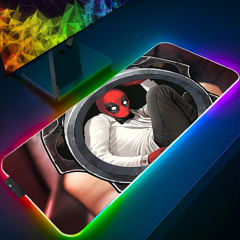 لوحة ماوس LED للألعاب بإضاءة خ - مراجعة Pc Gaming Jumbo وسعره