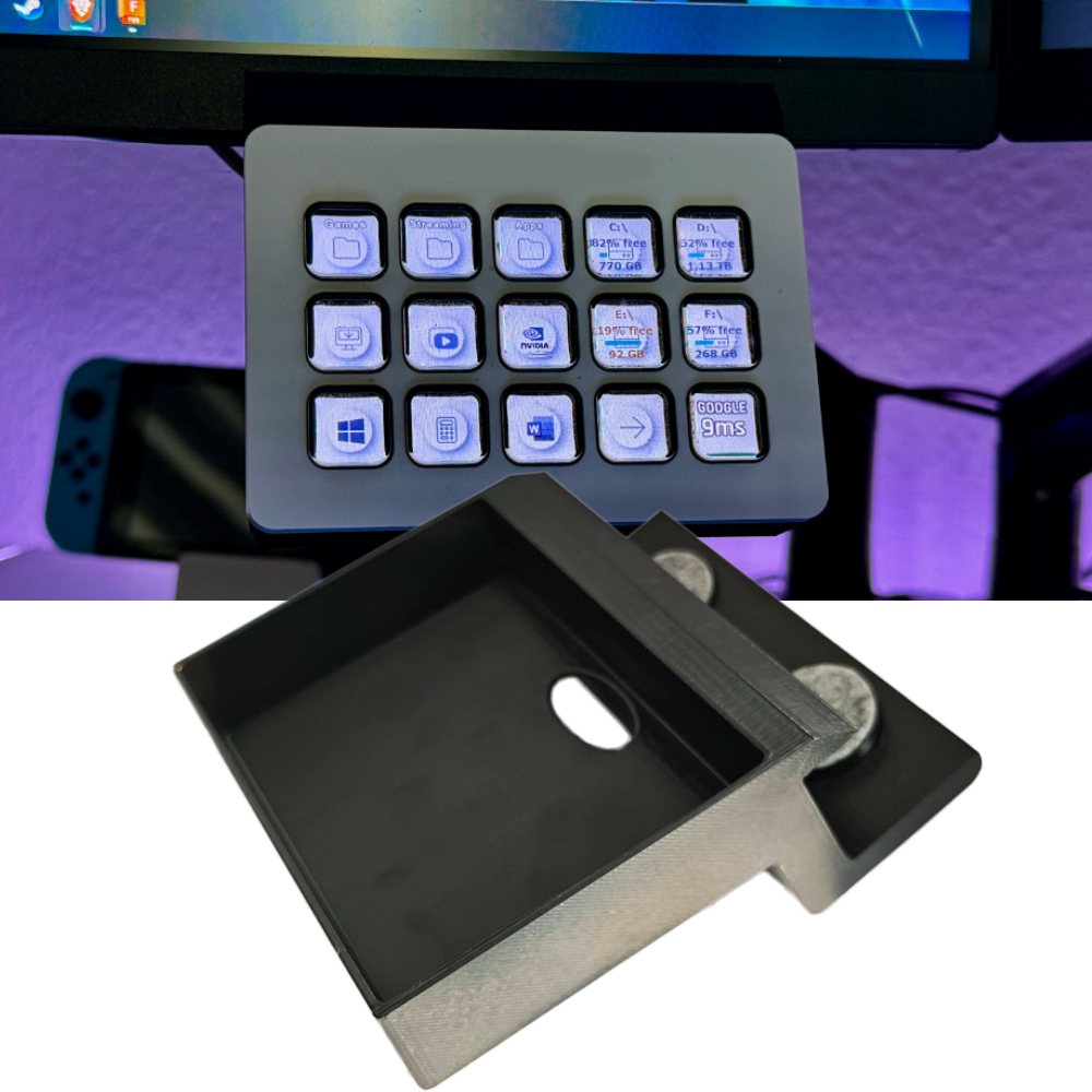 حامل ثلاثي الأبعاد مطبوع بتقني - مراجعة Stream Deck وسعره