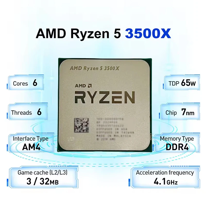 معالج AMD Ryzen 5 R5 3500X بسر - مراجعة Amd Cpu Ryzen 5 وسعره