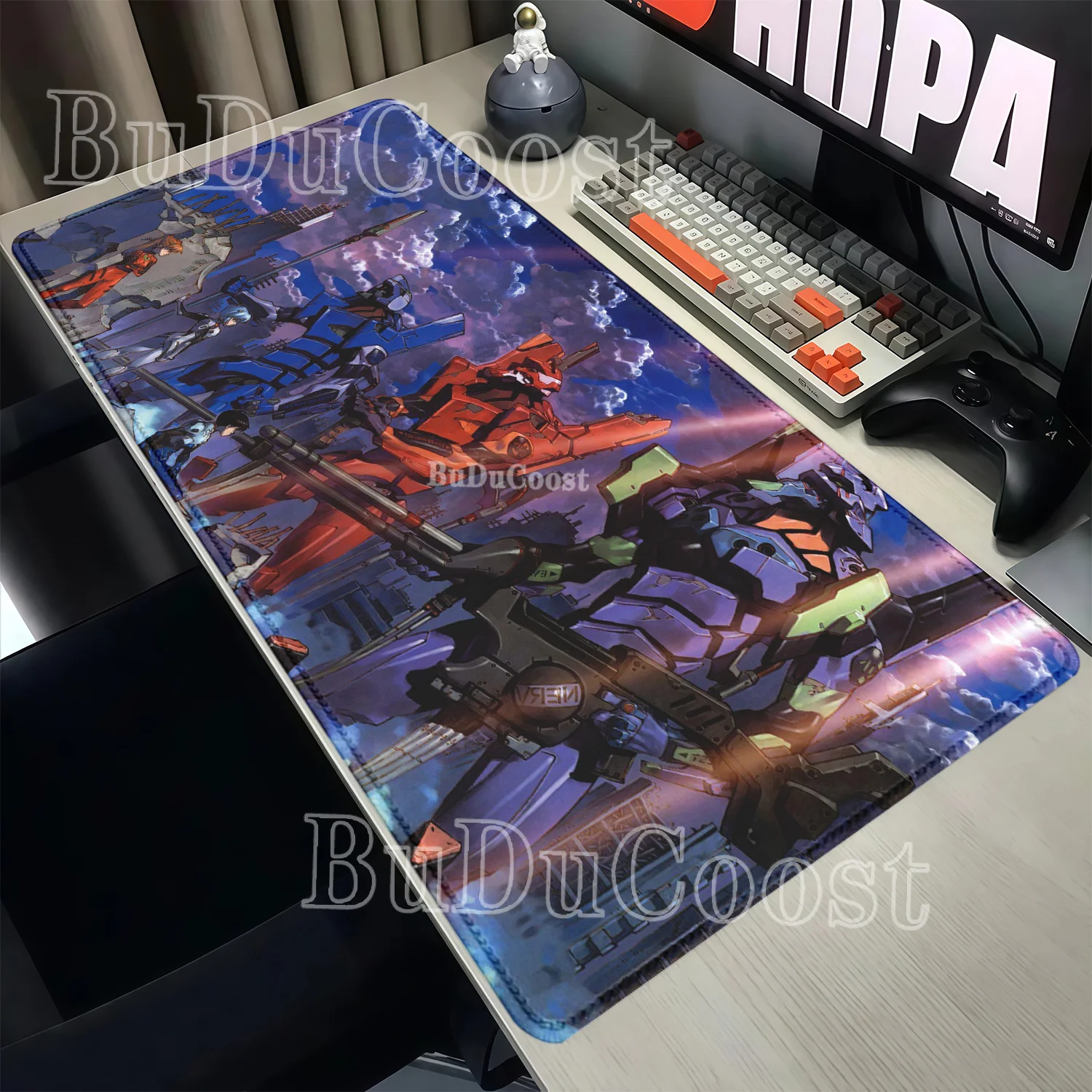 لوحة ماوس إيفانجيليون EVA 01 ك - مراجعة Pc Gaming Evangelion وسعره