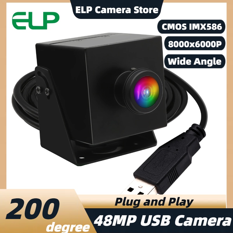 كاميرا ELP بدقة 48 ميجابكسل وج - مراجعة Webcam 4K وسعره