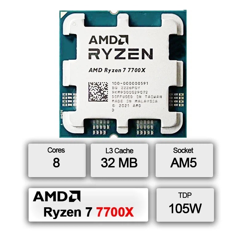 معالج ألعاب عالي الأداء AMD 77 - مراجعة Pc Gaming Games وسعره
