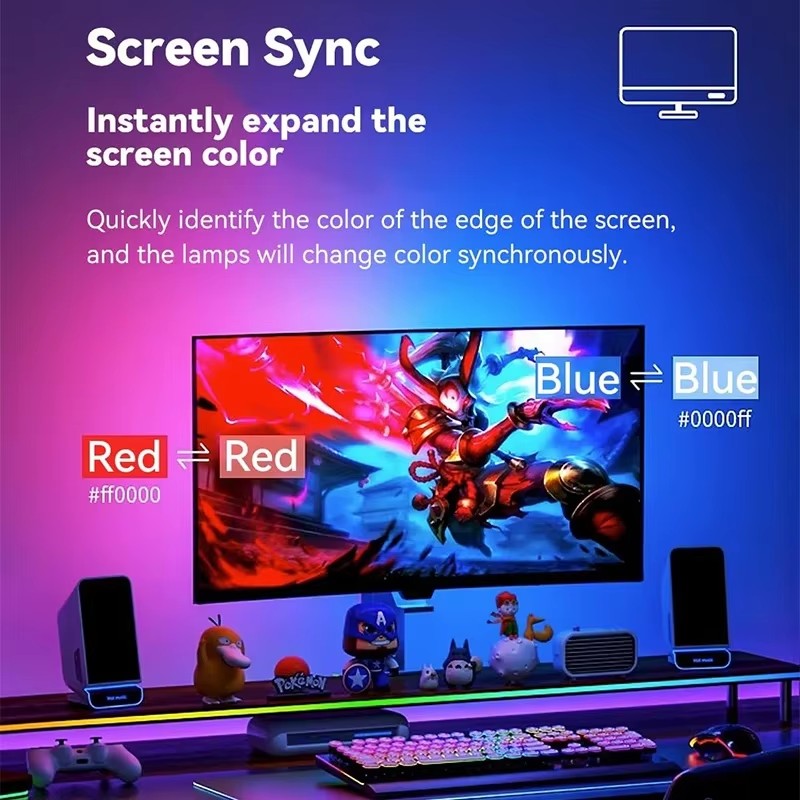 شريط إضاءة RGB للألعاب، إضاءة  - مراجعة Pc Gaming Games وسعره