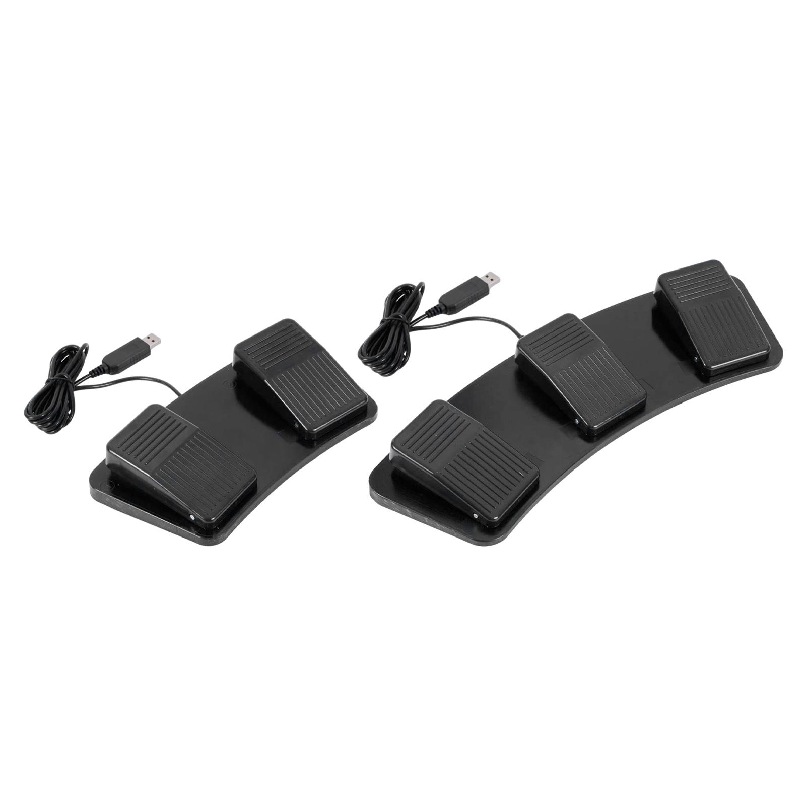 مفتاح دواسة قدم USB للتحكم الم - مراجعة Usb Foot Pedal Gaming وسعره