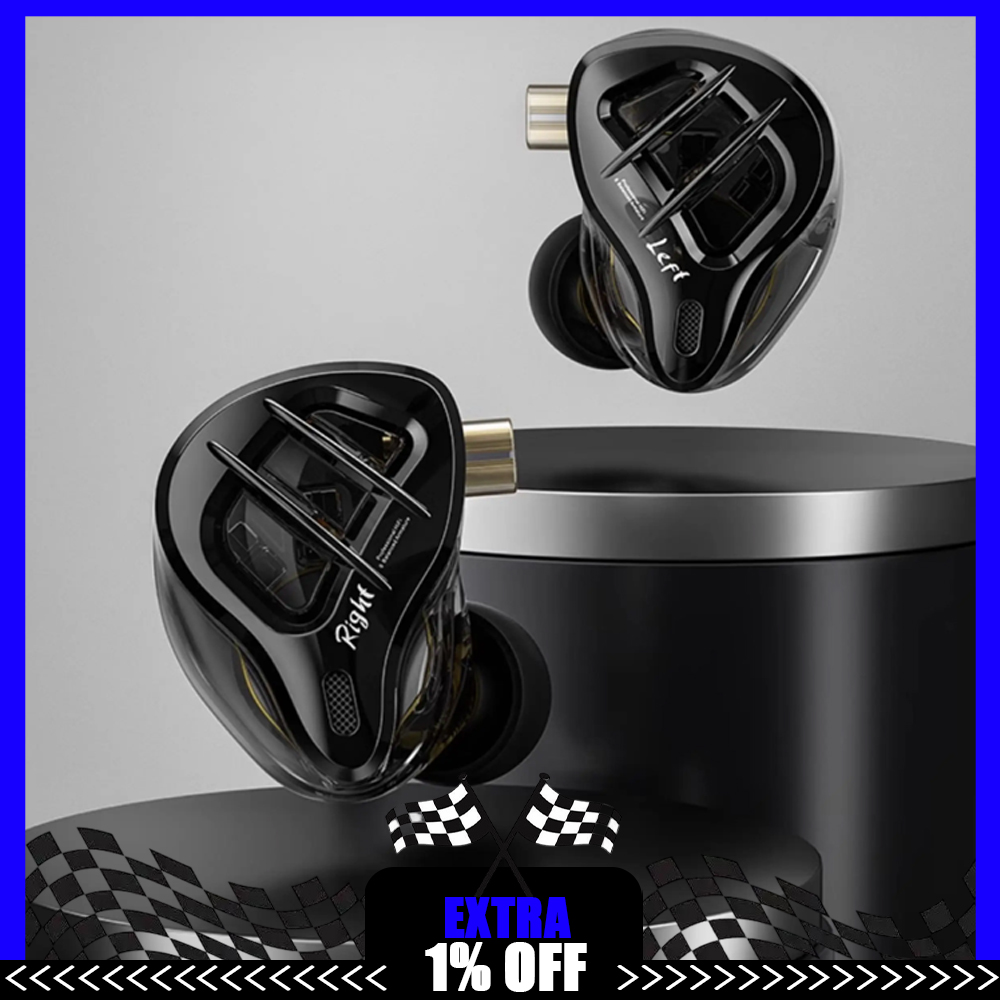 سماعات أذن KZ ZAR هجينة بمحرك  - مراجعة Pc Gaming Earbuds وسعره