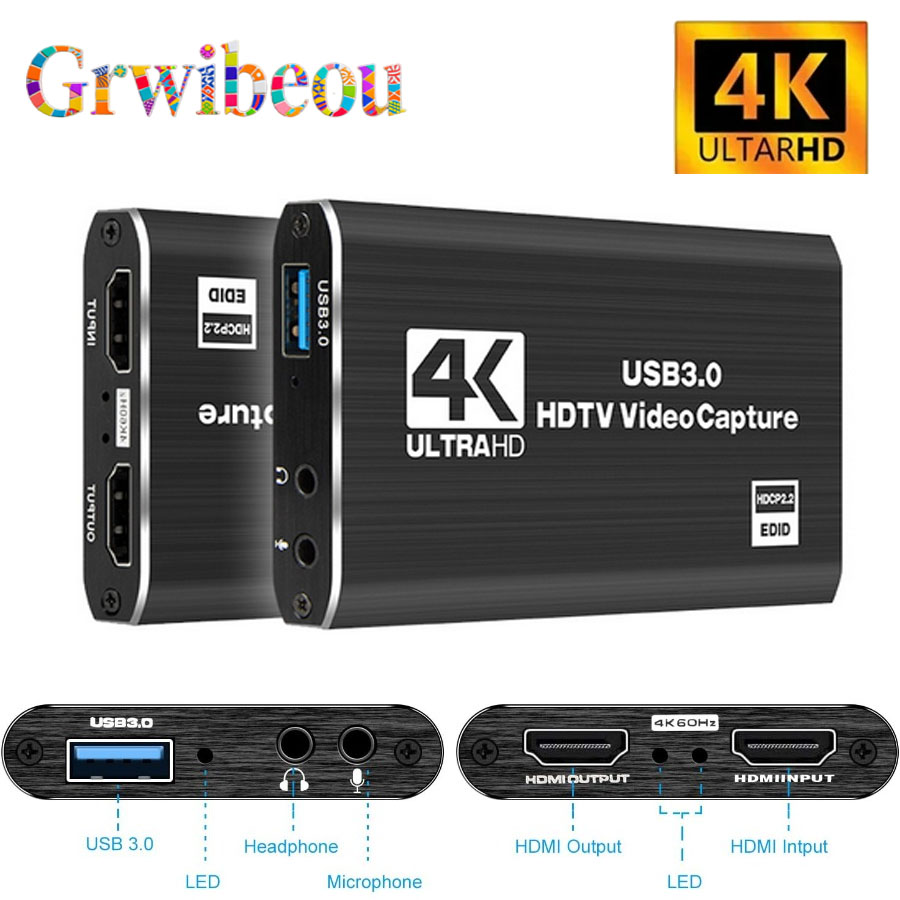 4K USB 3.0 بطاقة التقاط الفيدي - مراجعة Pc Gaming Games وسعره