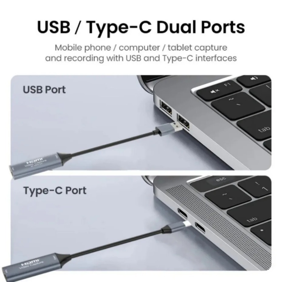 بطاقة التقاط فيديو USB-C 2.0/3 - مراجعة Pc Gaming Games وسعره