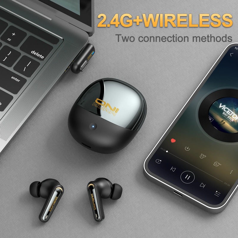سماعات ألعاب لاسلكية ONIKUMA T - مراجعة Pc Gaming Earbuds وسعره