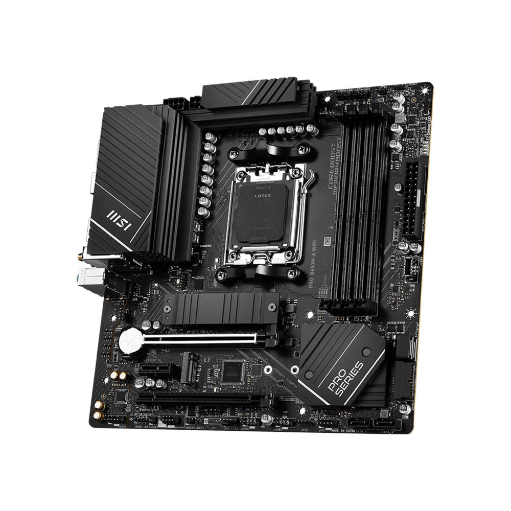 MSI PRO B650M-A WIFI اللوحة ال - مراجعة Pc Gaming Intel Core I5 وسعره