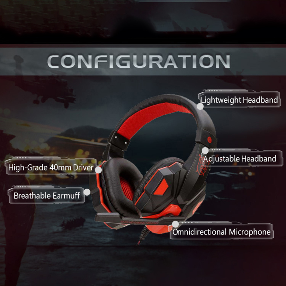 سماعات ألعاب سلكية 3.5 مم مع إ - مراجعة Pc Gaming Earbuds وسعره
