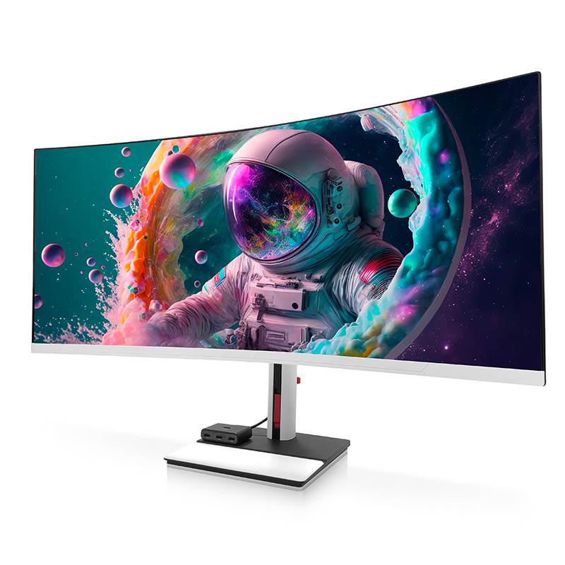 كمبيوتر مكتبي بشاشة منحنية 34  - مراجعة Pc Gaming Set وسعره